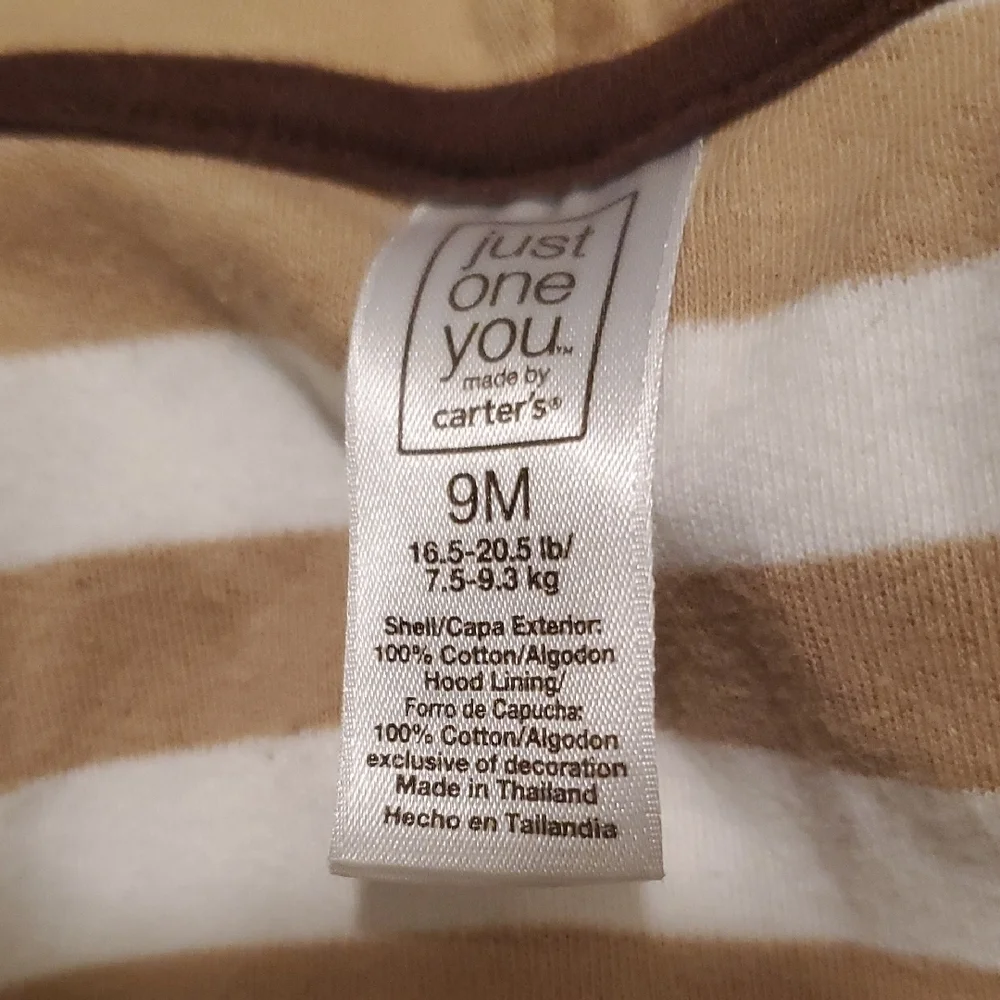 Carter's Cozy Brown and Cream Set for Everyday Comfort